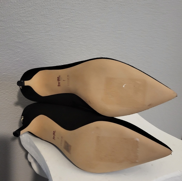 COACH Jade Suede Ankle Boots - Picture 8 of 9